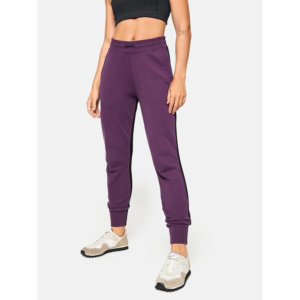 OUTDOOR VOICES Womens XS French Terry Cotton Jogger Sweatpants Purple Pickup